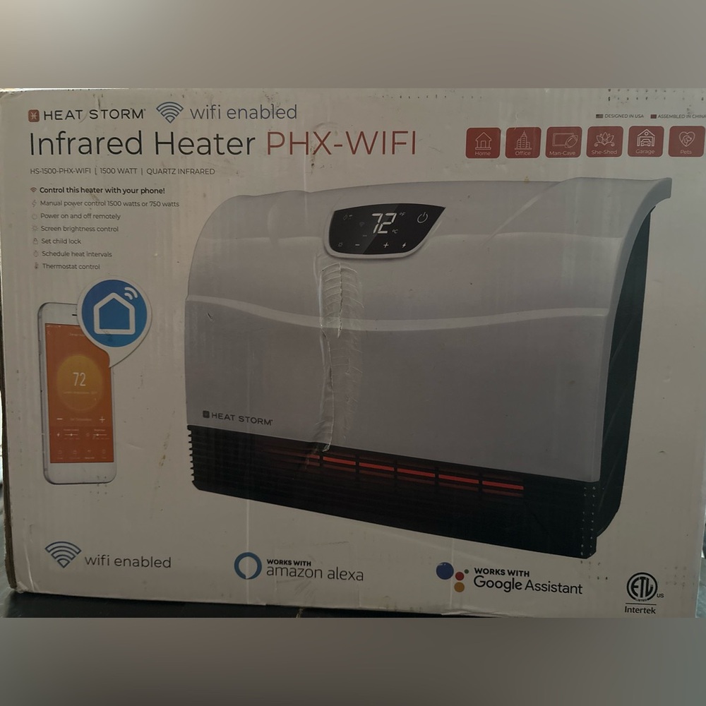 Heat Storm Infrared Heater with WiFi